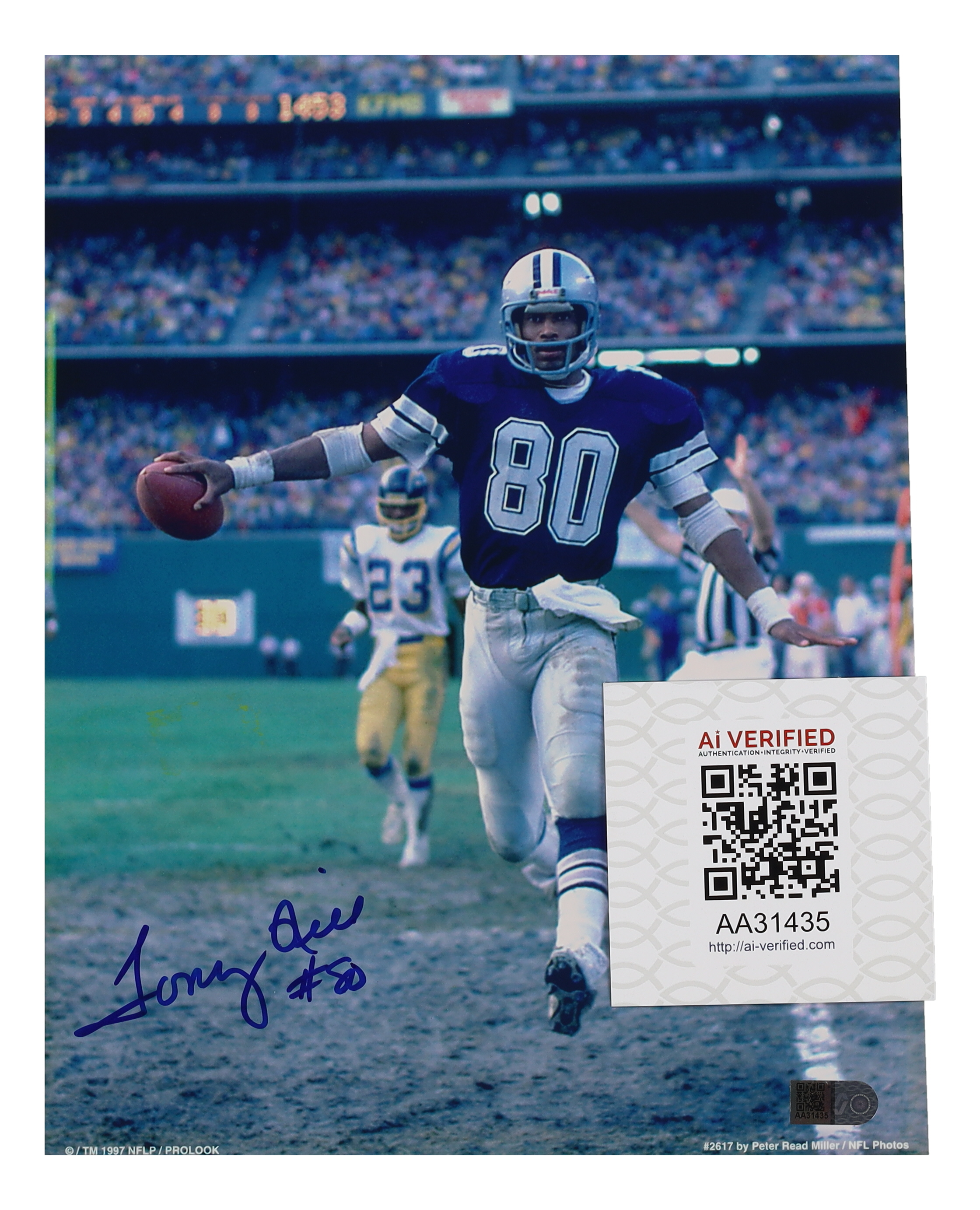 Tony Hill Signed Cowboys 8x10 Photo (AIV) at PristineAuction.com Tony Hill Signed Cowboys 8x10 Photo (AIV) at PristineAuction.com