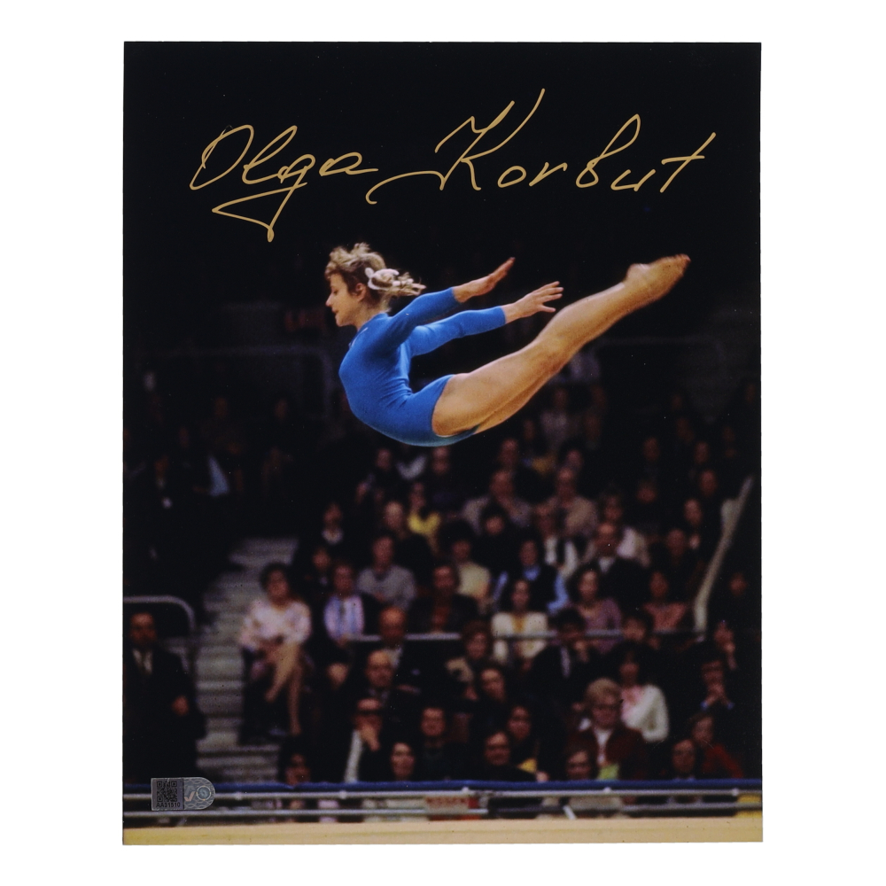 Olga Korbut Signed 8x10 Photo (AIV) | Pristine Auction