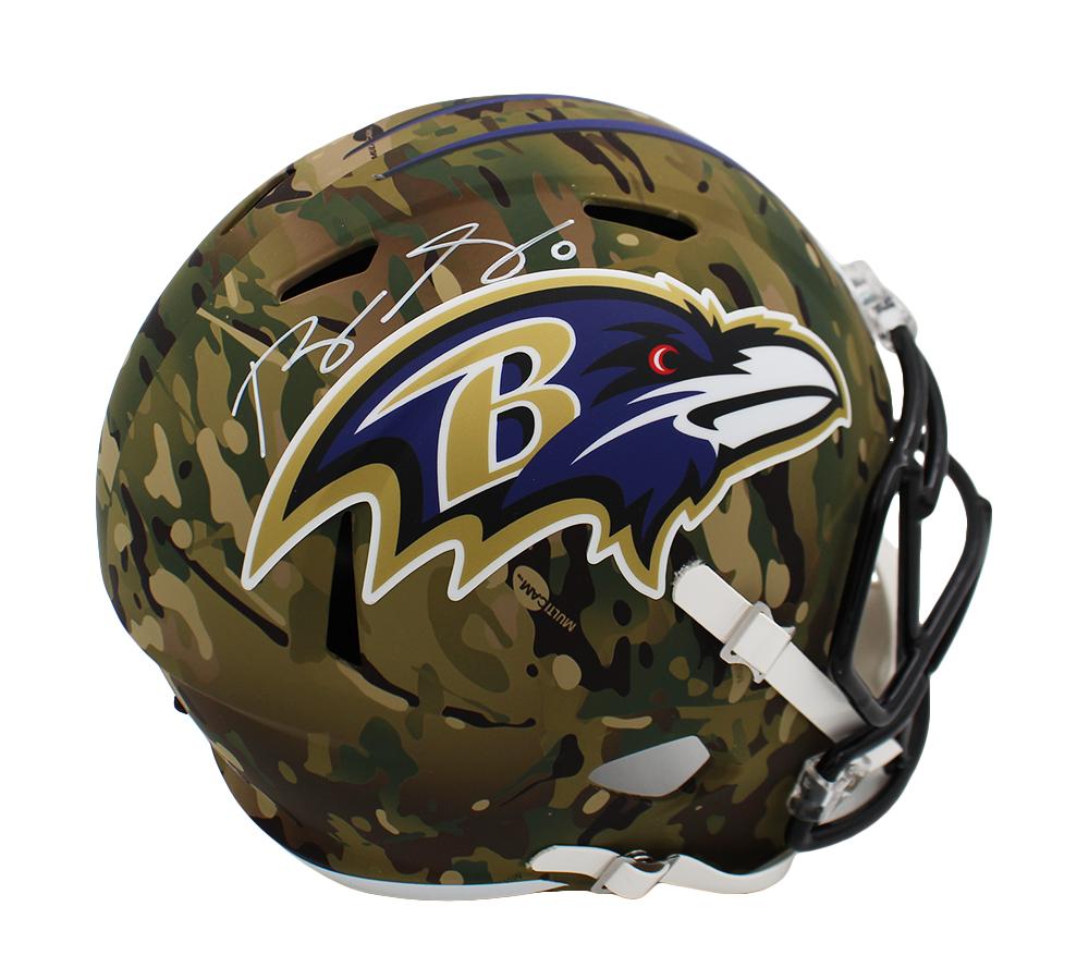 Roquan Smith Signed Ravens Full-Size Camo Alternate Speed Helmet (Radtke) at PristineAuction.com Roquan Smith Signed Ravens Full-Size Camo Alternate Speed Helmet (Radtke) at PristineAuction.com