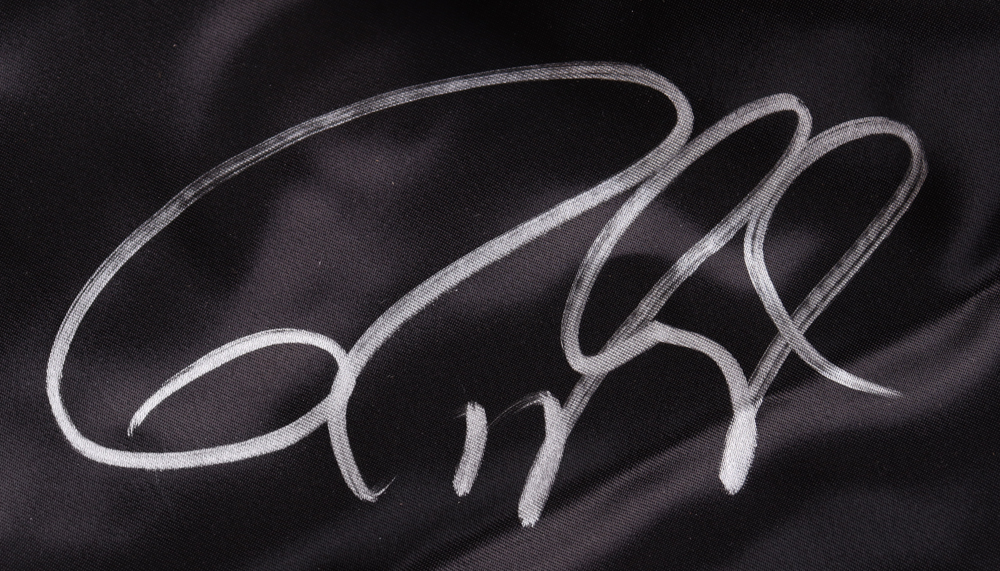 Roy Jones Jr. Signed Title Boxing Trunks (Schwartz) at PristineAuction.com Roy Jones Jr. Signed Title Boxing Trunks (Schwartz) at PristineAuction.com