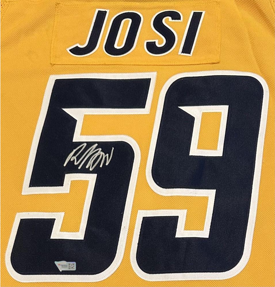 Roman Josi Signed Predators Adidas 2023 Reverse Retro Jersey (Fanatics) at PristineAuction.com Roman Josi Signed Predators Adidas 2023 Reverse Retro Jersey (Fanatics) at PristineAuction.com