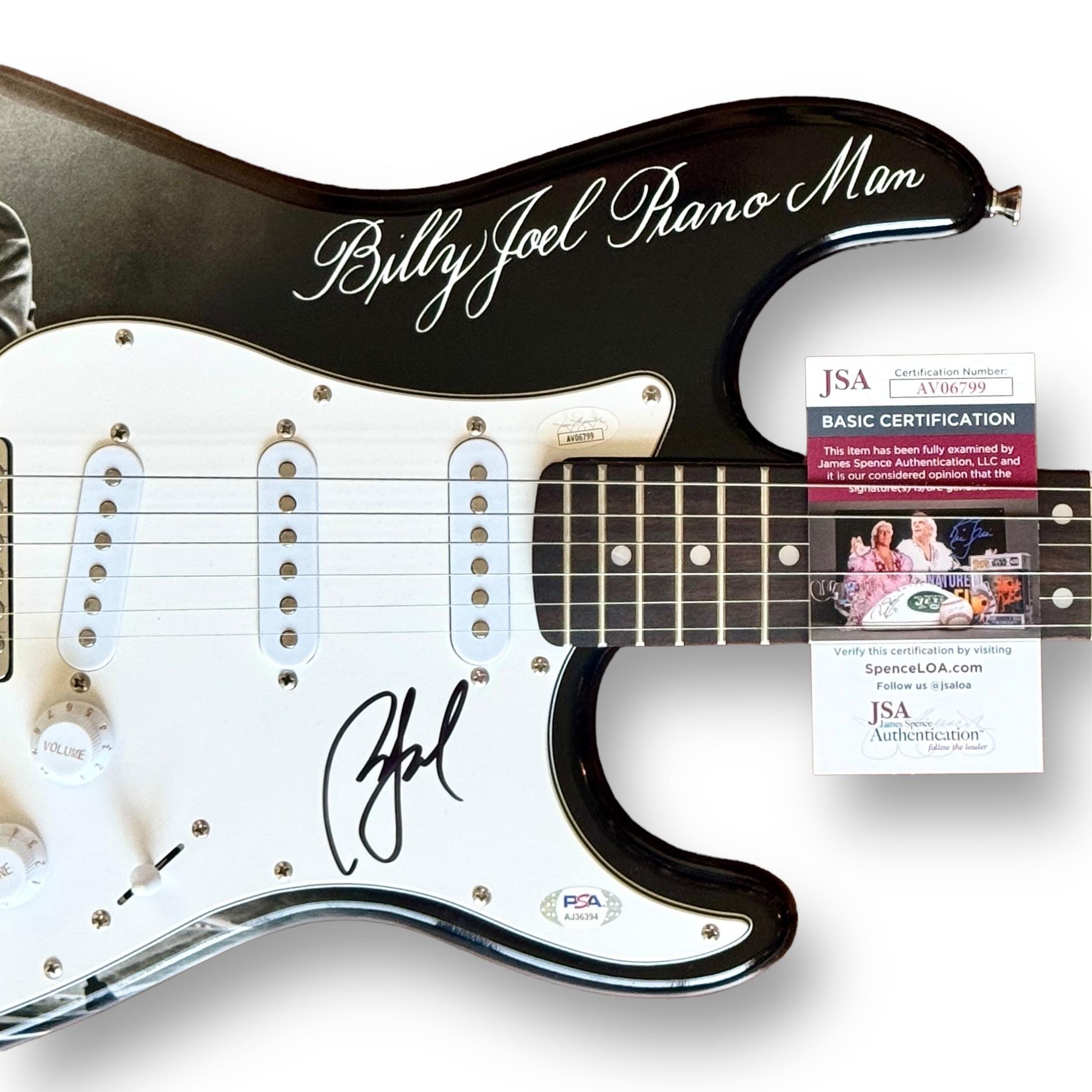 Billy Joel Signed Custom Stratocaster Guitar (JSA & PSA) at PristineAuction.com Billy Joel Signed Custom Stratocaster Guitar (JSA & PSA) at PristineAuction.com