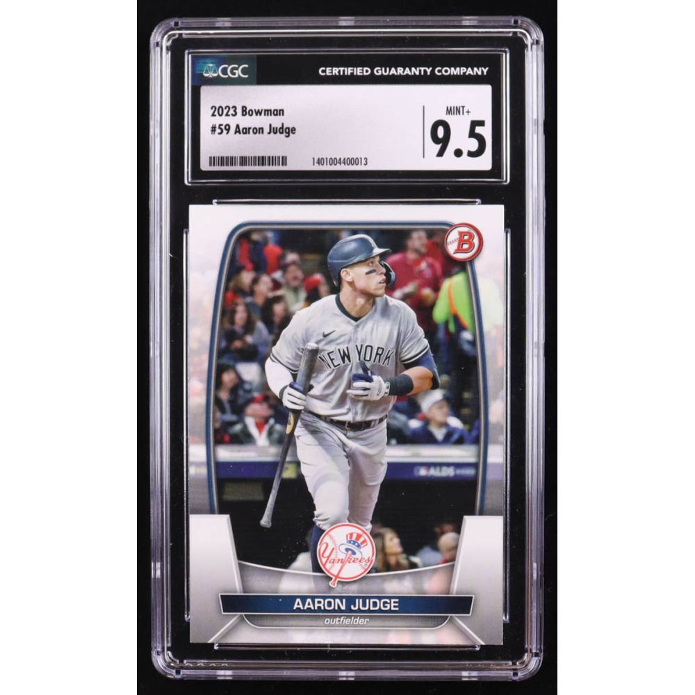 Aaron Judge 2023 Bowman #59 (CGC 9.5) | Pristine Auction