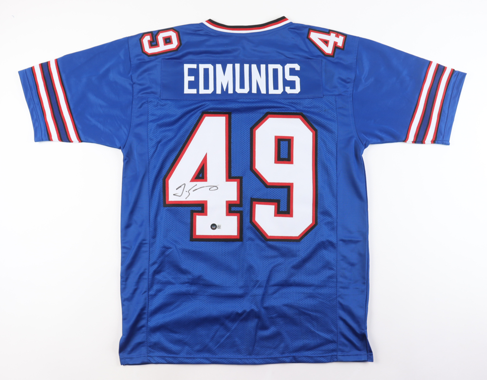 Tremaine Edmunds Signed Jersey (Beckett) at PristineAuction.com Tremaine Edmunds Signed Jersey (Beckett) at PristineAuction.com