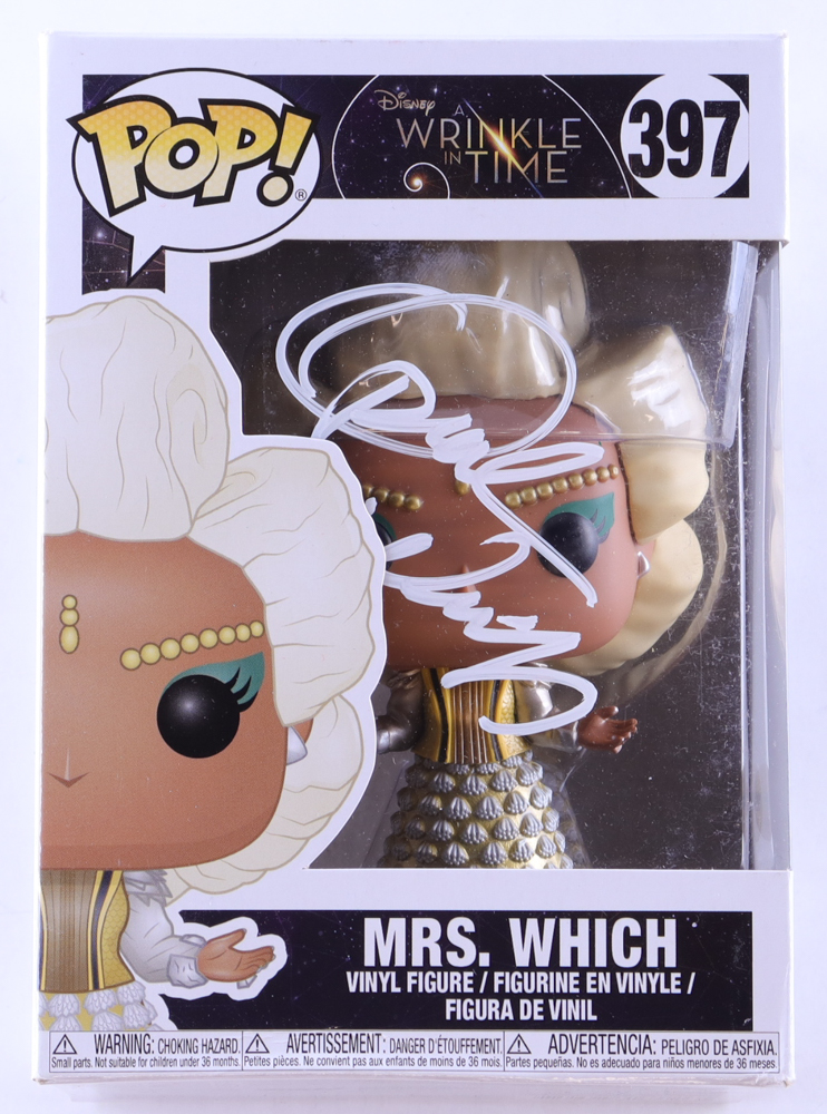 Oprah Winfrey Signed "A Wrinkle In Time" #397 Mrs. Which Funko Pop! Vinyl Figure (ACOA) at PristineAuction.com Oprah Winfrey Signed "A Wrinkle In Time" #397 Mrs. Which Funko Pop! Vinyl Figure (ACOA) at PristineAuction.com