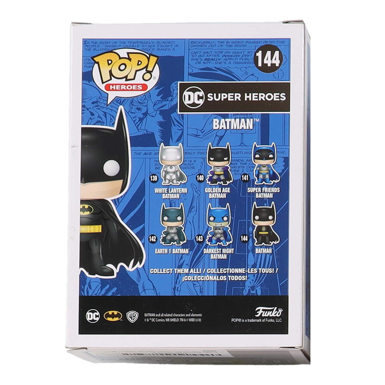 Christian Bale Signed "Batman" #144 Batman Funko Pop! Vinyl Figure (Beckett) at PristineAuction.com Christian Bale Signed "Batman" #144 Batman Funko Pop! Vinyl Figure (Beckett) at PristineAuction.com
