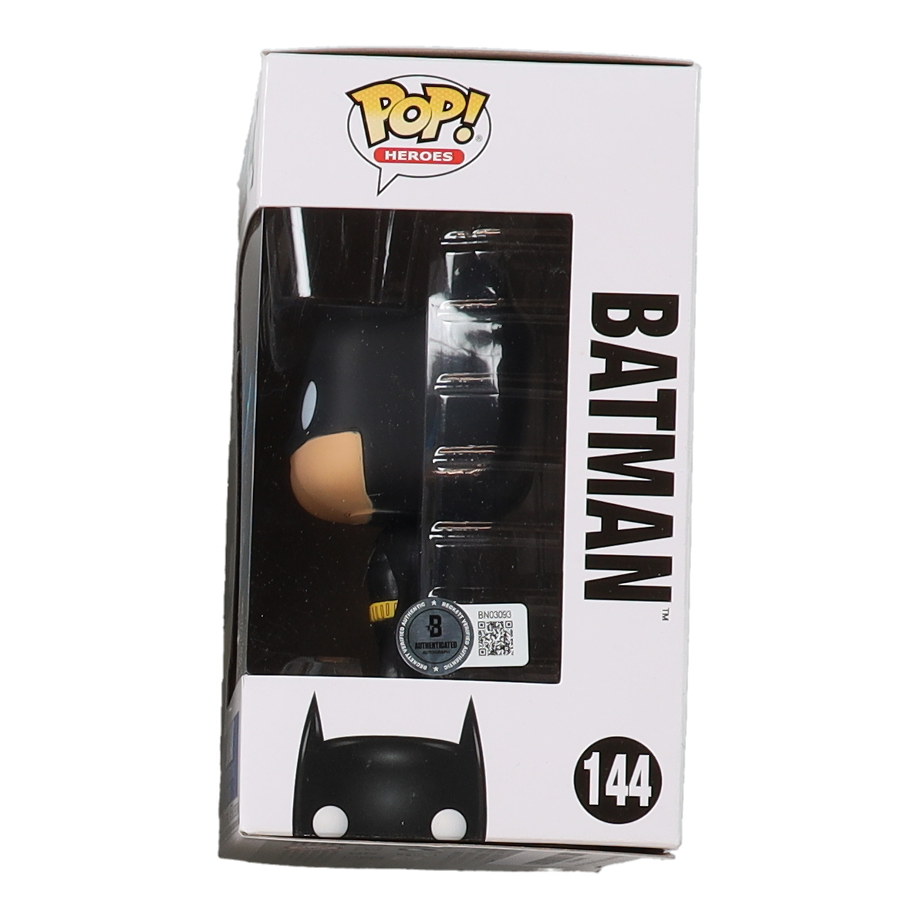 Christian Bale Signed "Batman" #144 Batman Funko Pop! Vinyl Figure (Beckett) at PristineAuction.com Christian Bale Signed "Batman" #144 Batman Funko Pop! Vinyl Figure (Beckett) at PristineAuction.com