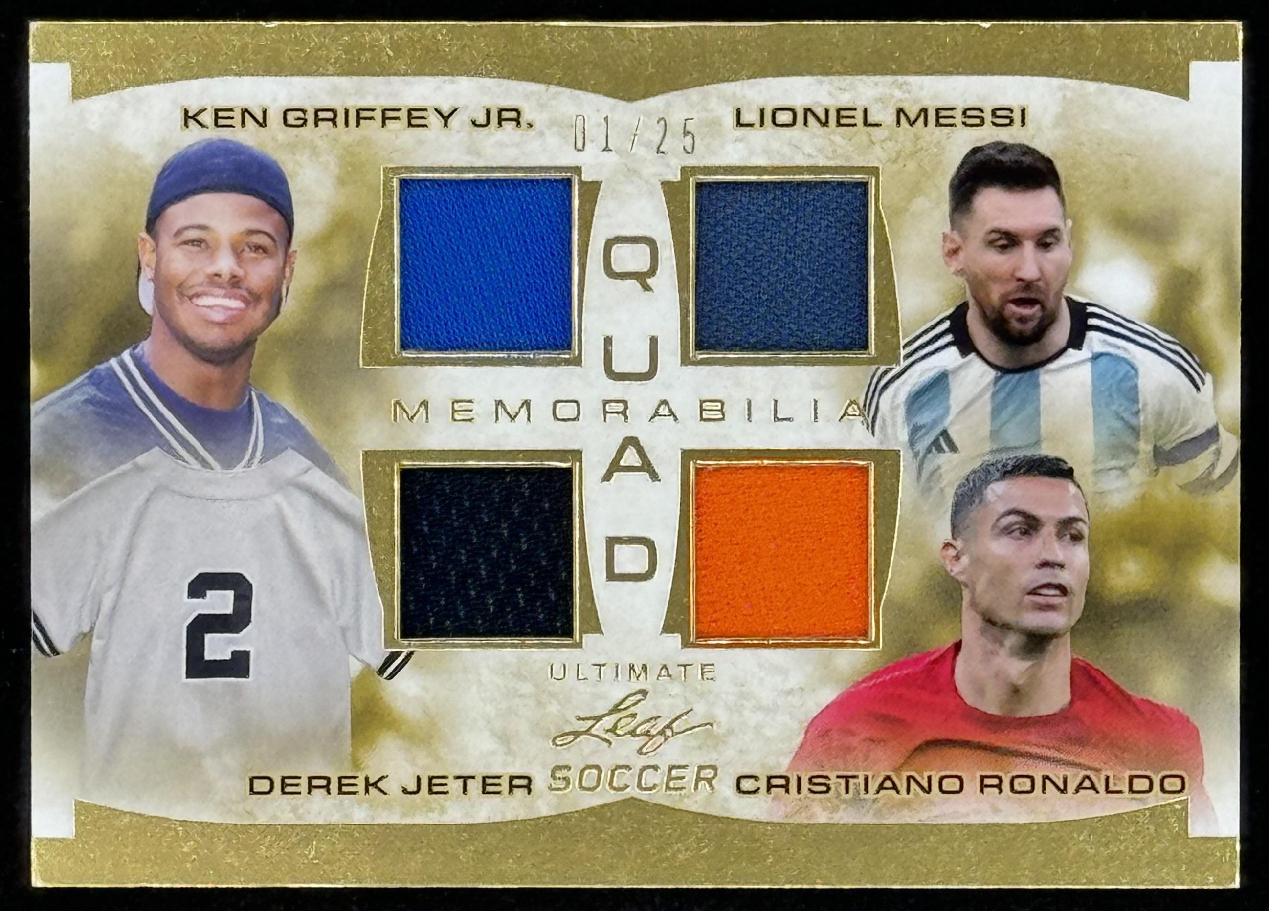 FIFA サッカーグッズ　メッシ、CR7、ルーニー、カカ Lionel Messi / Cristiano Ronaldo / Derek Jeter / Ken Griffey