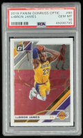 LeBron James 2019-20 Donruss Optic #60 (PSA 10) at PristineAuction.com