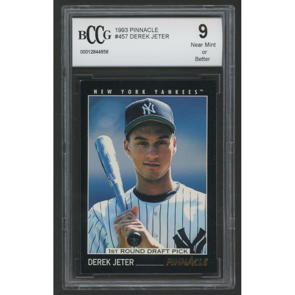 where to have pokemon cards graded Derek Jeter Signed 1995 Signature Rookies Future Dynasty Signatures #F –  Autograph Boss main image 1