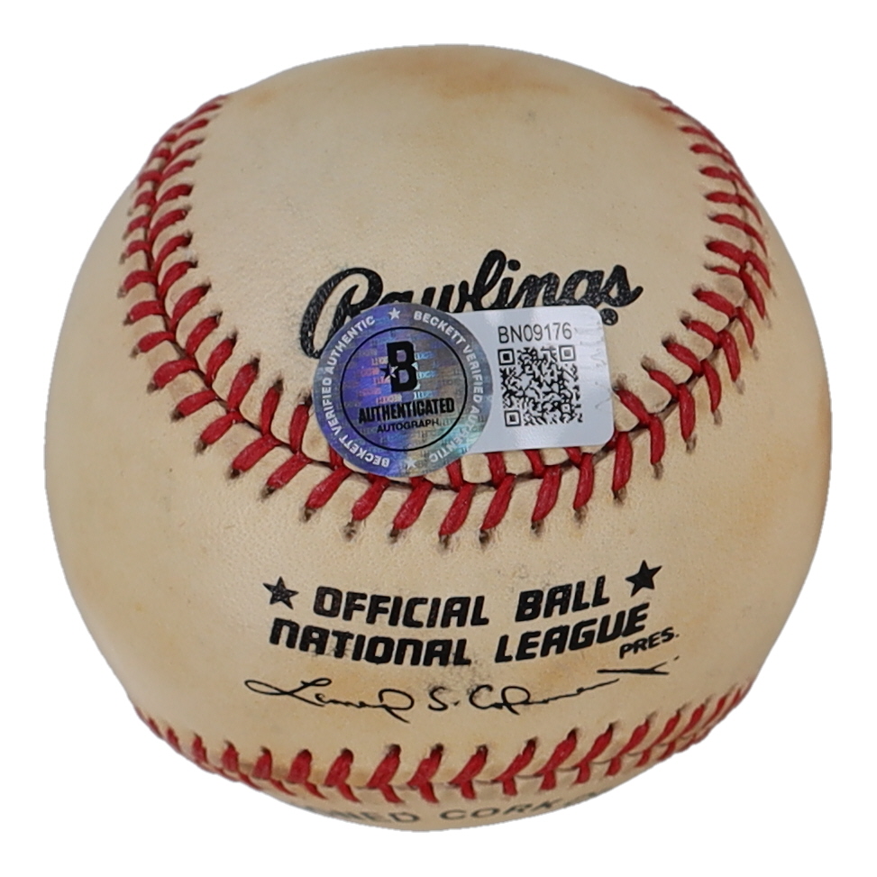 Stan Musial Signed ONL Baseball (Beckett) at PristineAuction.com Stan Musial Signed ONL Baseball (Beckett) at PristineAuction.com