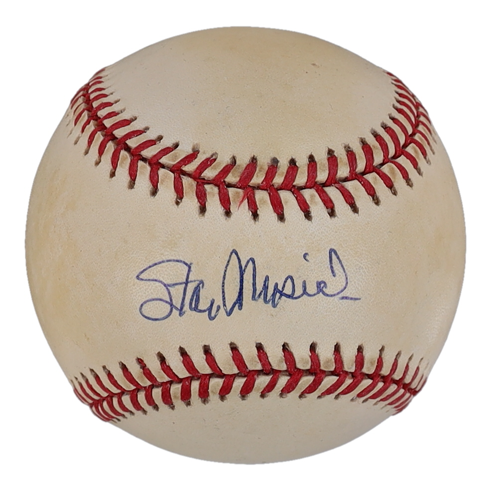 Stan Musial Signed ONL Baseball (Beckett) at PristineAuction.com Stan Musial Signed ONL Baseball (Beckett) at PristineAuction.com