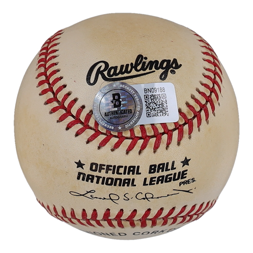 Stan Musial Signed ONL Baseball (Beckett) at PristineAuction.com Stan Musial Signed ONL Baseball (Beckett) at PristineAuction.com