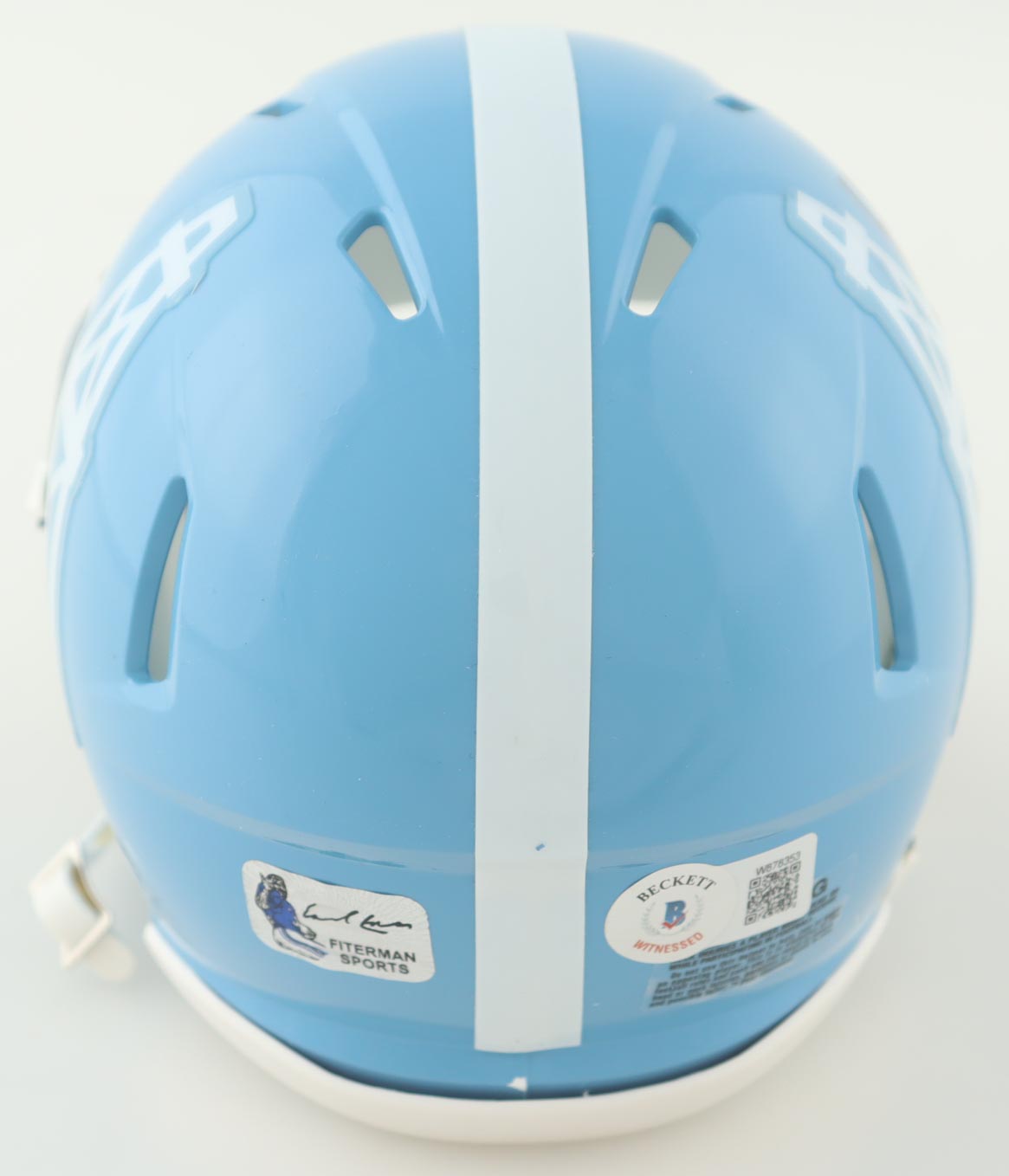 Earl Campbell Signed Oilers Throwback Speed Mini Helmet (Beckett & Fiterman) at PristineAuction.com Earl Campbell Signed Oilers Throwback Speed Mini Helmet (Beckett & Fiterman) at PristineAuction.com