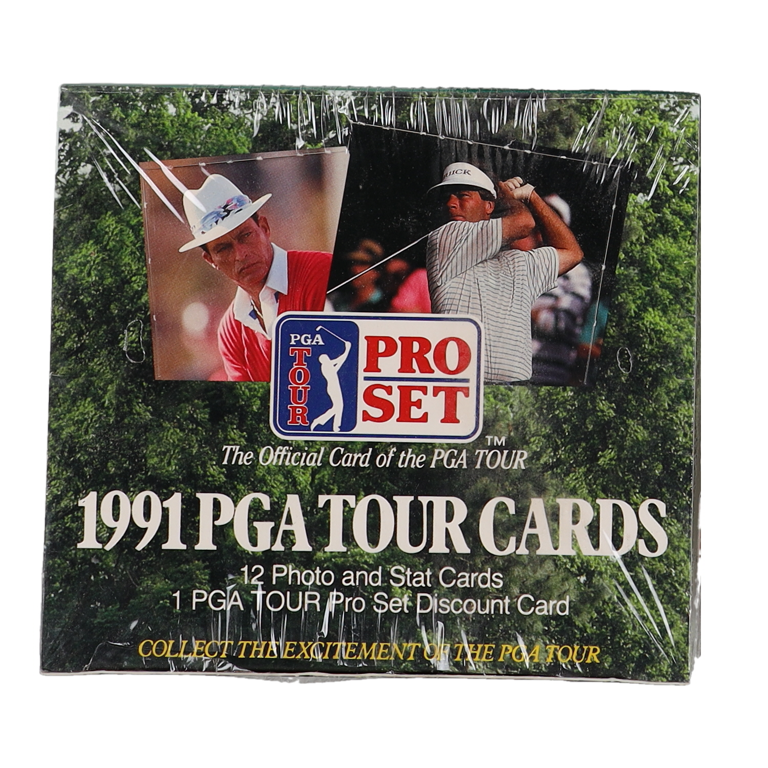 1991 Pro Set Golf Wax Box with (36) Packs at PristineAuction.com 1991 Pro Set Golf Wax Box with (36) Packs at PristineAuction.com