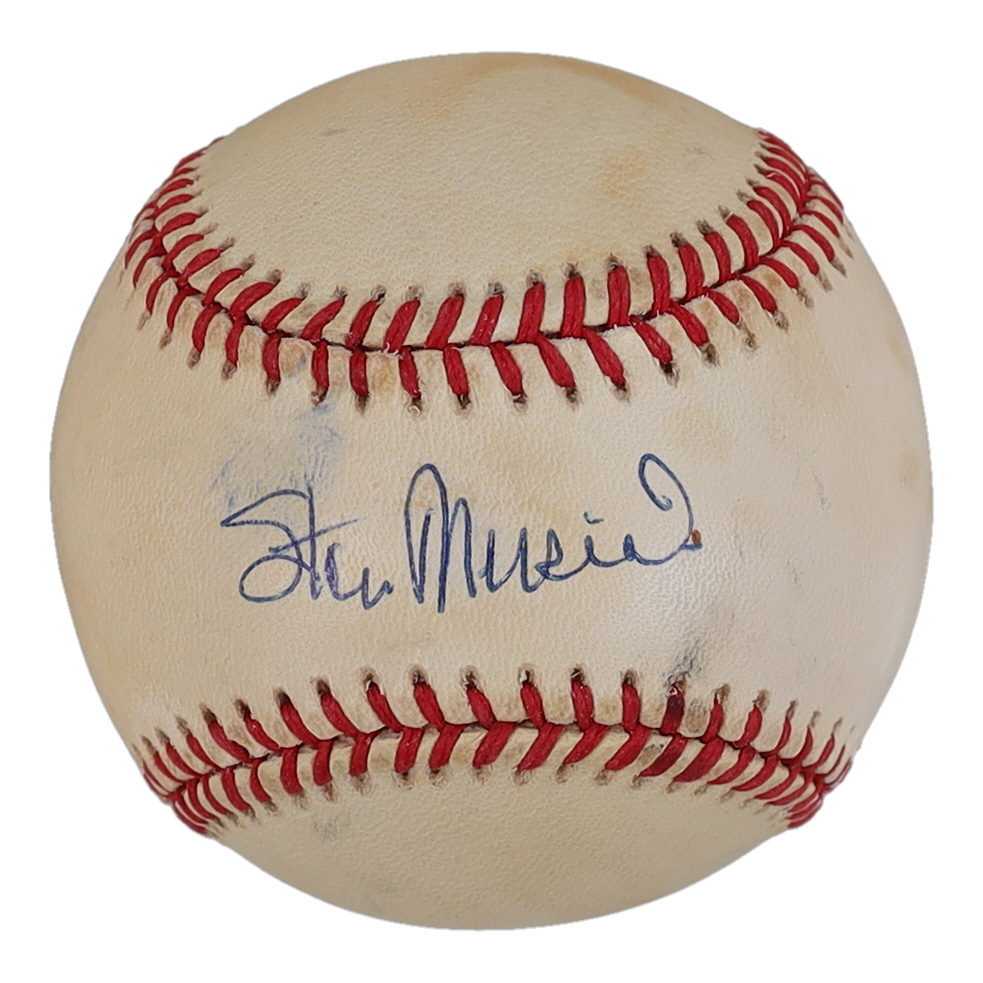 Stan Musial Signed ONL Baseball (Beckett) at PristineAuction.com Stan Musial Signed ONL Baseball (Beckett) at PristineAuction.com