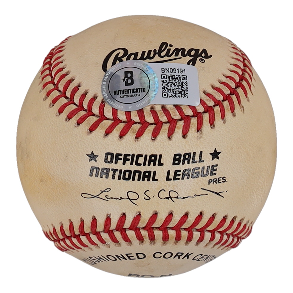 Stan Musial Signed ONL Baseball (Beckett) at PristineAuction.com Stan Musial Signed ONL Baseball (Beckett) at PristineAuction.com