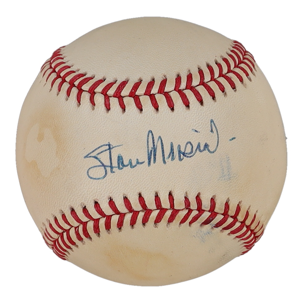 Stan Musial Signed ONL Baseball (Beckett) at PristineAuction.com Stan Musial Signed ONL Baseball (Beckett) at PristineAuction.com