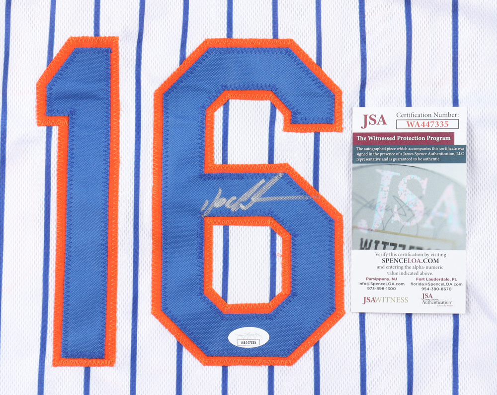 Dwight "Doc" Gooden Signed Career Highlight Stat Jersey (JSA) at PristineAuction.com Dwight "Doc" Gooden Signed Career Highlight Stat Jersey (JSA) at PristineAuction.com