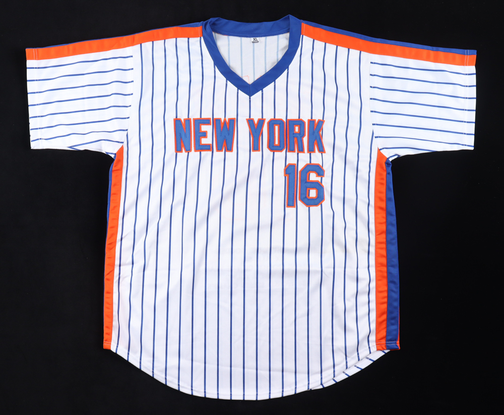 Dwight "Doc" Gooden Signed Career Highlight Stat Jersey (JSA) at PristineAuction.com Dwight "Doc" Gooden Signed Career Highlight Stat Jersey (JSA) at PristineAuction.com