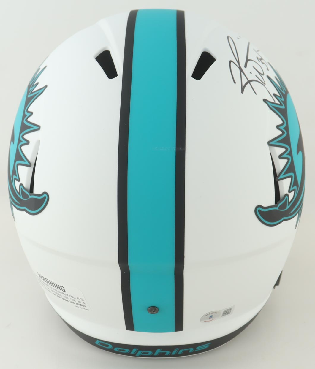 Ricky Williams Signed Dolphins Full-Size Lunar Eclipse Alternate Speed Helmet Inscribed "Smoke Weed Everyday!" (Beckett) at PristineAuction.com Ricky Williams Signed Dolphins Full-Size Lunar Eclipse Alternate Speed Helmet Inscribed "Smoke Weed Everyday!" (Beckett) at PristineAuction.com