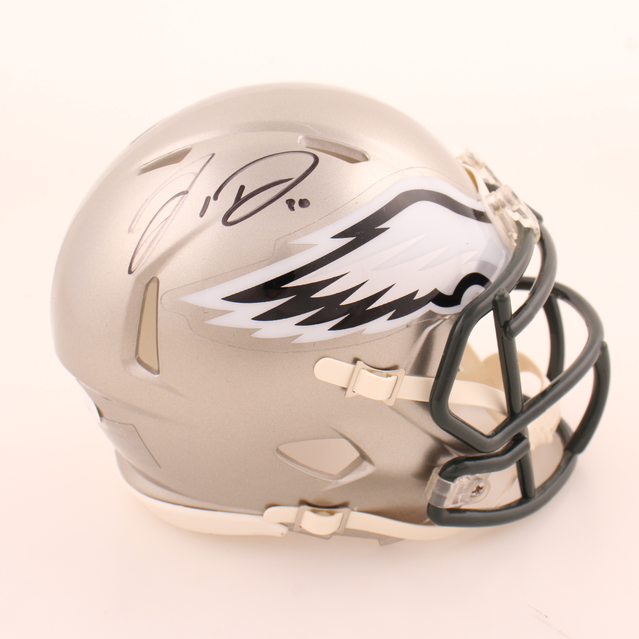 Jordan Davis Signed Eagles Flash Alternate Speed Mini Helmet (JSA) at PristineAuction.com Jordan Davis Signed Eagles Flash Alternate Speed Mini Helmet (JSA) at PristineAuction.com
