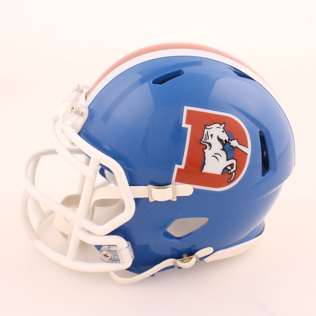 Rick Upchurch Signed Broncos Speed Mini Helmet Inscribed "ROF 14" (JSA) at PristineAuction.com Rick Upchurch Signed Broncos Speed Mini Helmet Inscribed "ROF 14" (JSA) at PristineAuction.com