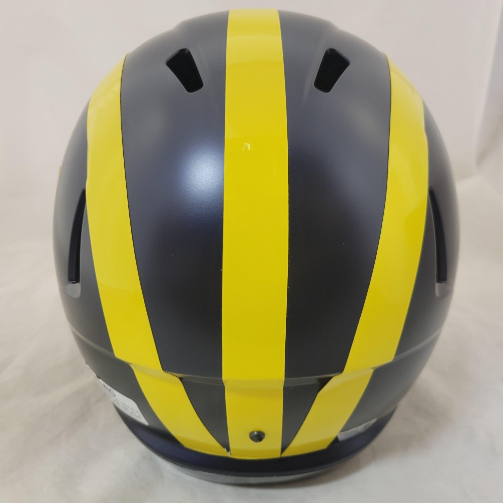 Jim Harbaugh Signed Michigan Wolverines Full-Size Speed Helmet (Fanatics) at PristineAuction.com Jim Harbaugh Signed Michigan Wolverines Full-Size Speed Helmet (Fanatics) at PristineAuction.com