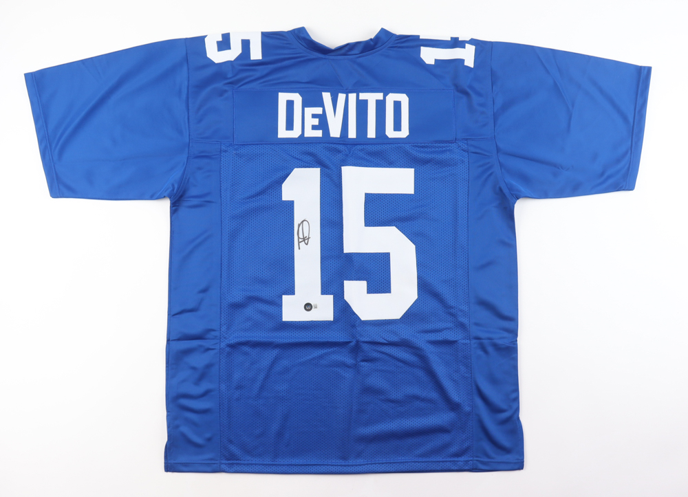 Tommy DeVito Signed Jersey (Beckett) at PristineAuction.com Tommy DeVito Signed Jersey (Beckett) at PristineAuction.com