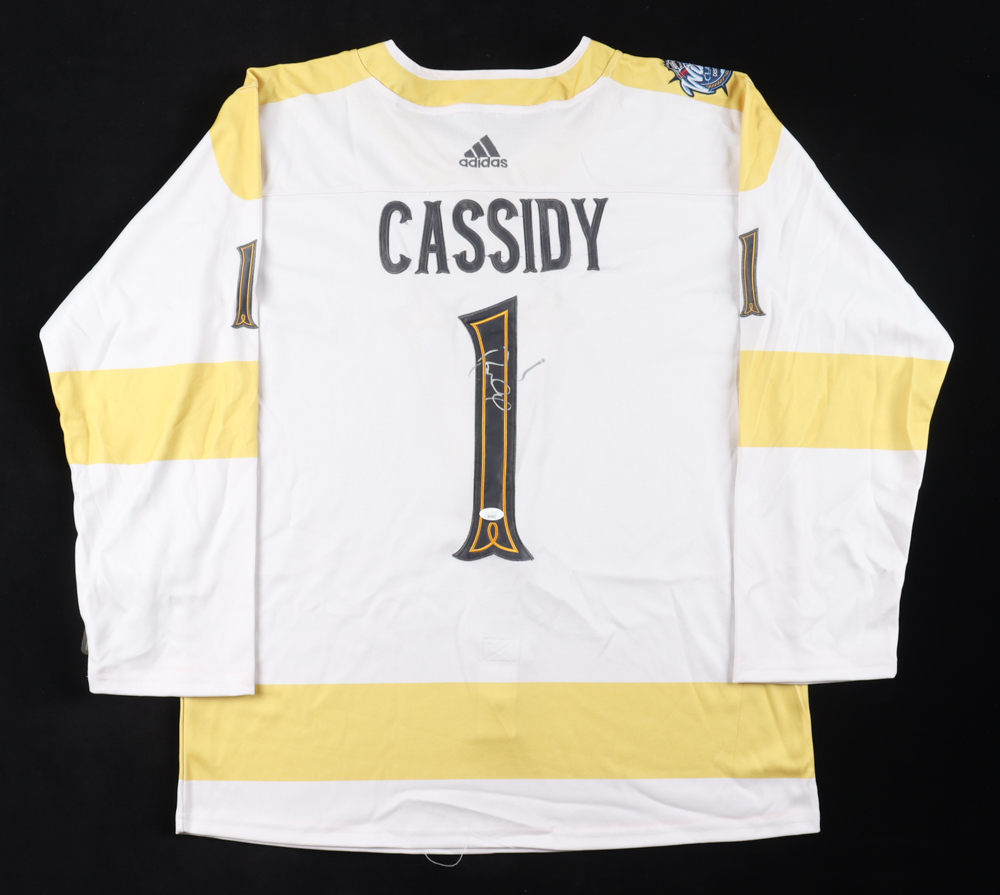 Bruce Cassidy Signed Jersey (JSA) at PristineAuction.com Bruce Cassidy Signed Jersey (JSA) at PristineAuction.com