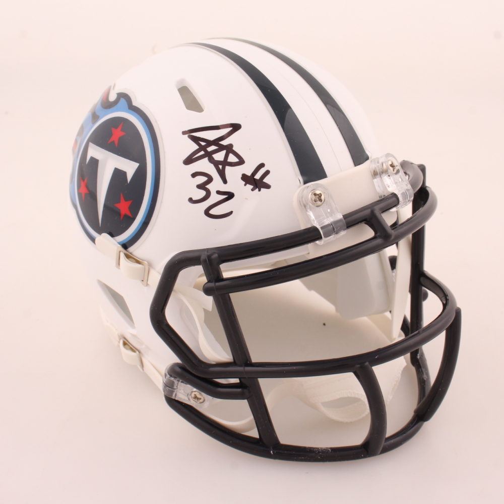 Casque De Football Mini Speed Tennessee Titans Signé Par Jeffery