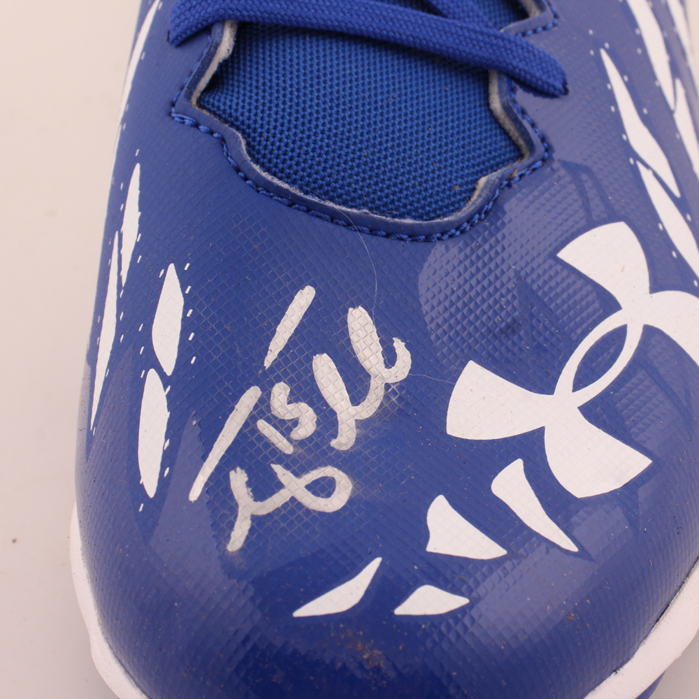 Tim Tebow Signed Under Armour Baseball Cleat (Tebow) at PristineAuction.com Tim Tebow Signed Under Armour Baseball Cleat (Tebow) at PristineAuction.com