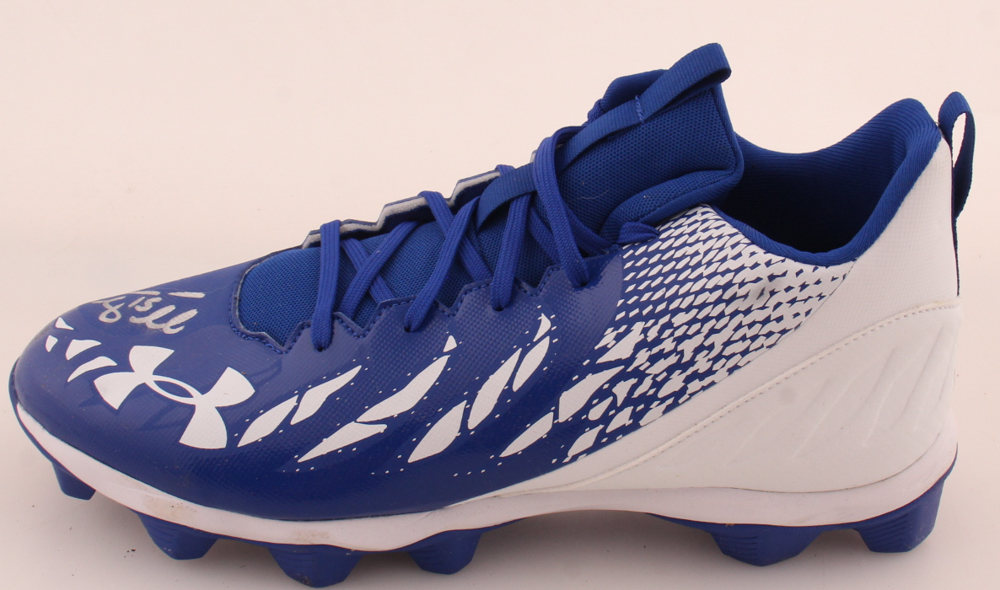 Tim Tebow Signed Under Armour Baseball Cleat (Tebow) at PristineAuction.com Tim Tebow Signed Under Armour Baseball Cleat (Tebow) at PristineAuction.com