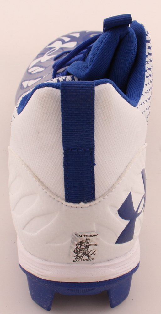 Tim Tebow Signed Under Armour Baseball Cleat (Tebow) at PristineAuction.com Tim Tebow Signed Under Armour Baseball Cleat (Tebow) at PristineAuction.com