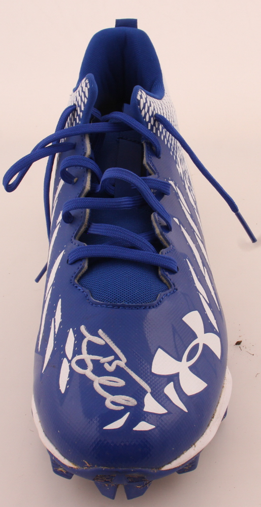 Tim Tebow Personally Owned & Worn Signed Under Armour Baseball Cleat (Tebow) at PristineAuction.com Tim Tebow Personally Owned & Worn Signed Under Armour Baseball Cleat (Tebow) at PristineAuction.com