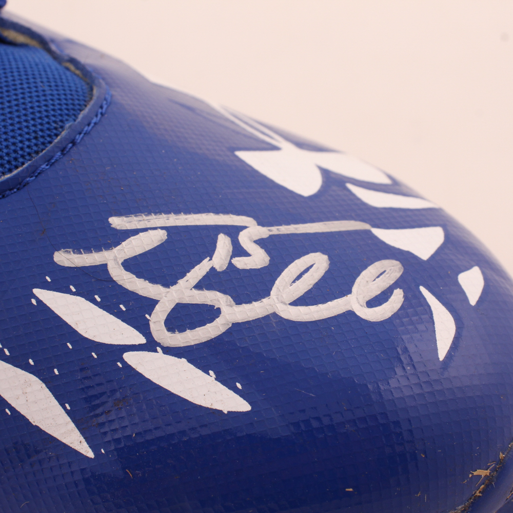 Tim Tebow Personally Owned & Worn Signed Under Armour Baseball Cleat (Tebow) at PristineAuction.com Tim Tebow Personally Owned & Worn Signed Under Armour Baseball Cleat (Tebow) at PristineAuction.com