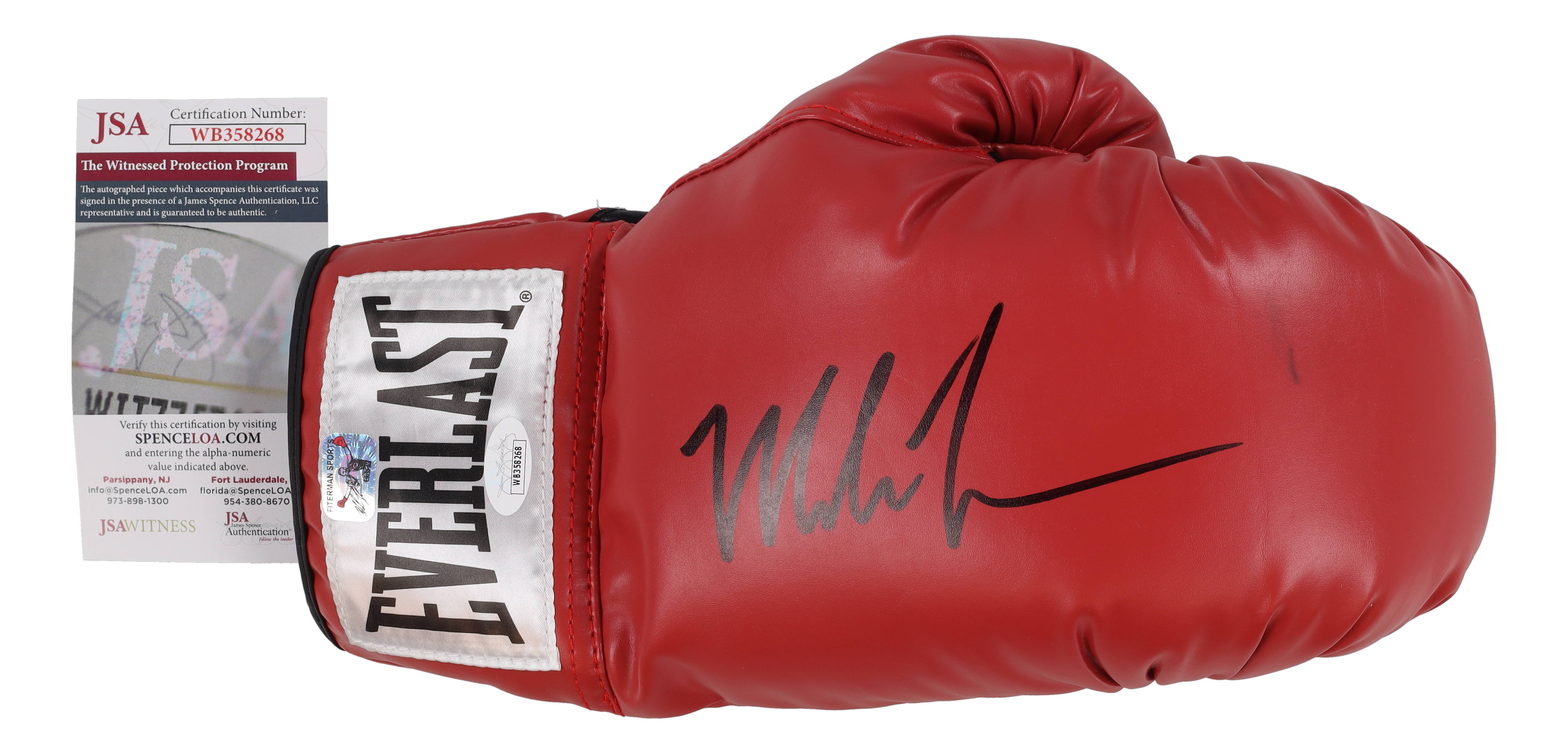 Mike Tyson Signed Everlast Boxing Glove (JSA & Tyson) at PristineAuction.com Mike Tyson Signed Everlast Boxing Glove (JSA & Tyson) at PristineAuction.com