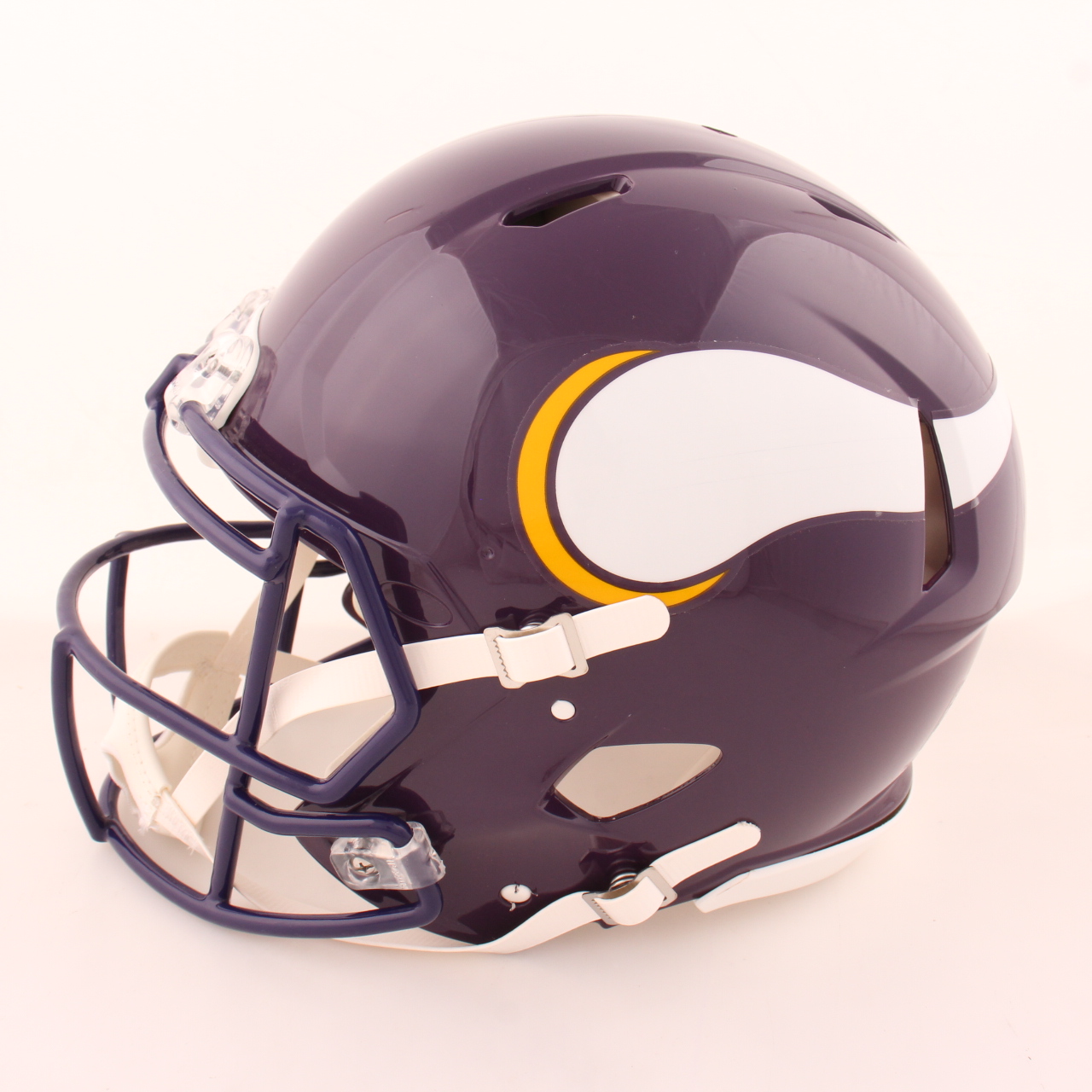 Cris Carter Signed Vikings Full-Size Authentic On-Field Speed Helmet (Beckett) at PristineAuction.com Cris Carter Signed Vikings Full-Size Authentic On-Field Speed Helmet (Beckett) at PristineAuction.com