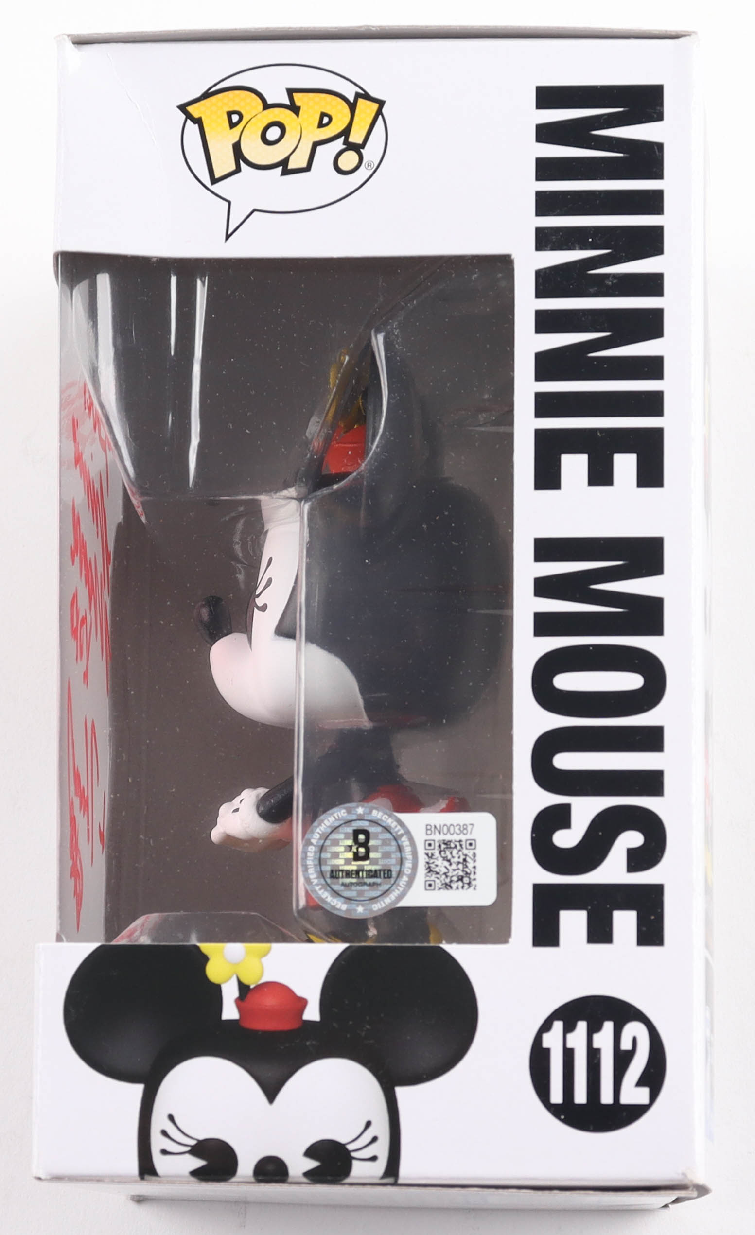 Kaitlyn Robrock Signed "Walt Disney Archives" #1109 Minnie Mouse Funko Pop! Vinyl Figure Inscribed "Love, Minnie Mouse XOXO" (Beckett) at PristineAuction.com Kaitlyn Robrock Signed "Walt Disney Archives" #1109 Minnie Mouse Funko Pop! Vinyl Figure Inscribed "Love, Minnie Mouse XOXO" (Beckett) at PristineAuction.com