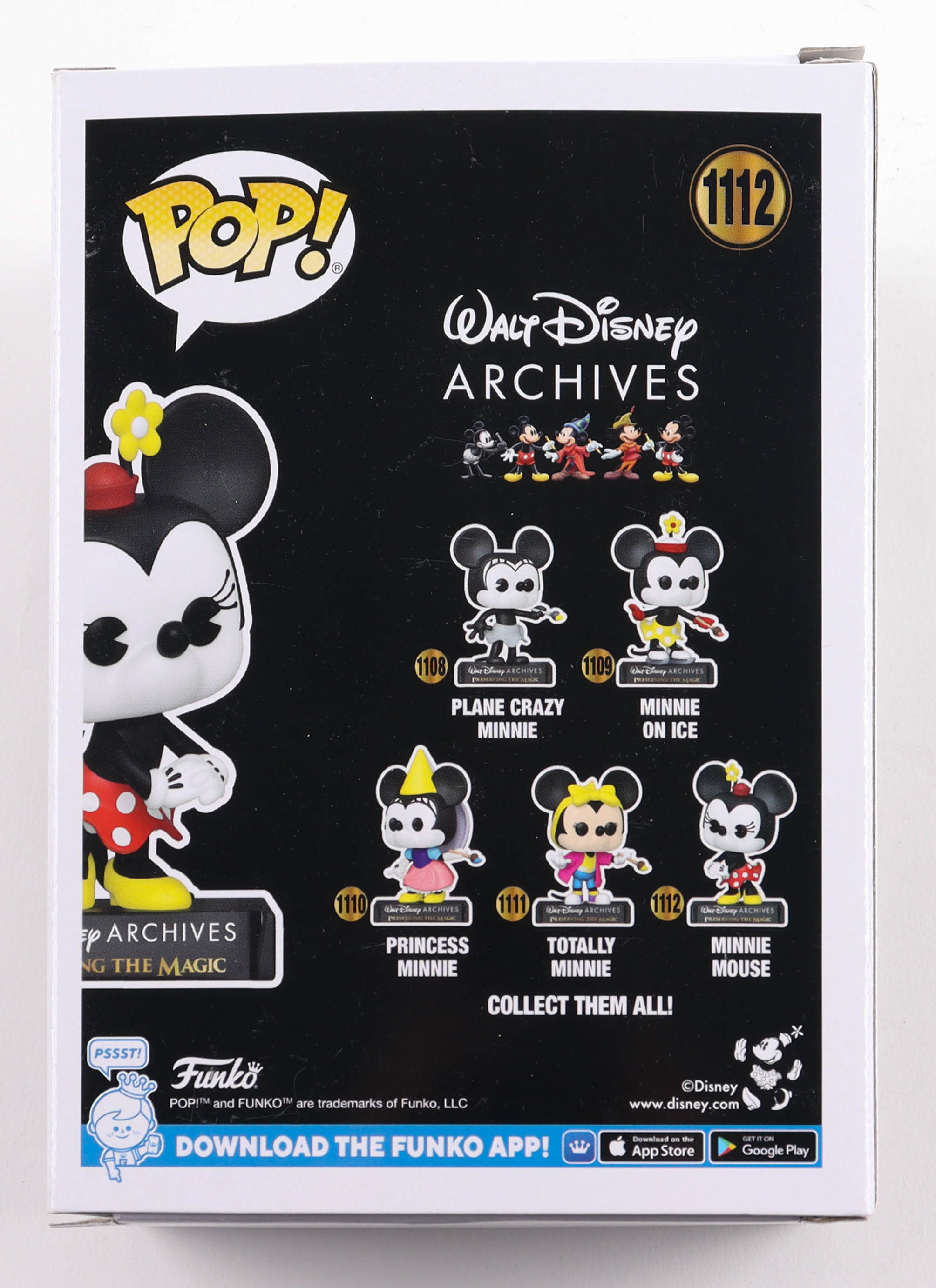 Kaitlyn Robrock Signed "Walt Disney Archives" #1109 Minnie Mouse Funko Pop! Vinyl Figure Inscribed "Love, Minnie Mouse XOXO" (Beckett) at PristineAuction.com Kaitlyn Robrock Signed "Walt Disney Archives" #1109 Minnie Mouse Funko Pop! Vinyl Figure Inscribed "Love, Minnie Mouse XOXO" (Beckett) at PristineAuction.com