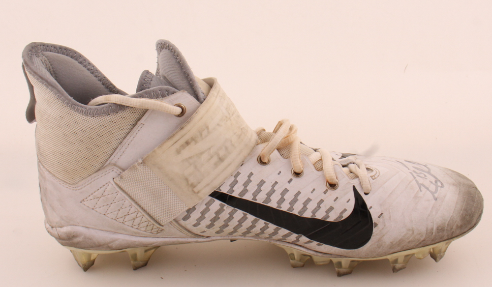 Tim Tebow Personally Owned & Worn Signed Nike Football Cleat (Tebow) at PristineAuction.com Tim Tebow Personally Owned & Worn Signed Nike Football Cleat (Tebow) at PristineAuction.com