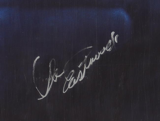 Clint Eastwood Signed "The Good, The Bad & The Ugly" 24x36 Movie Poster (ACOA) at PristineAuction.com Clint Eastwood Signed "The Good, The Bad & The Ugly" 24x36 Movie Poster (ACOA) at PristineAuction.com