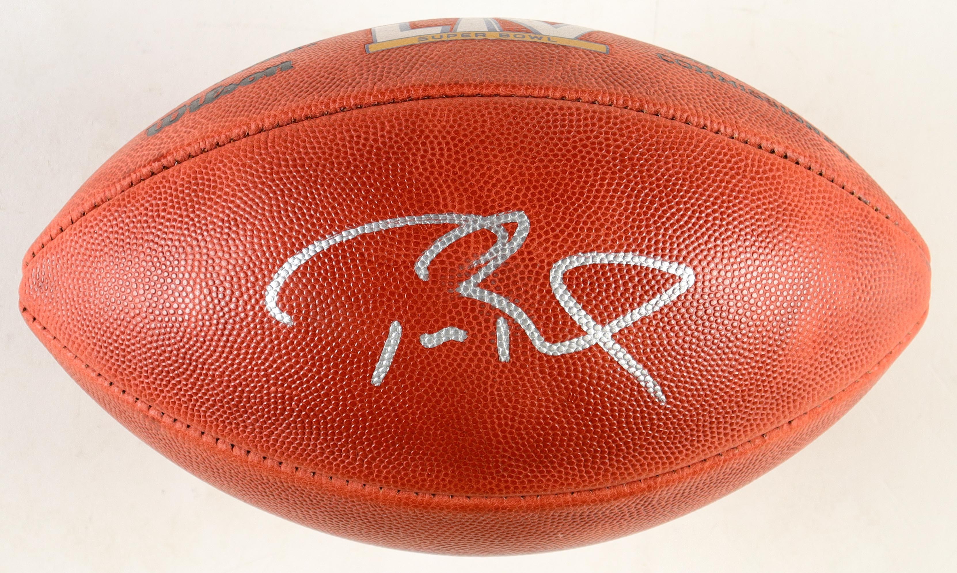 Tom Brady Signed Official Super Bowl LV Game Ball (Fanatics) at PristineAuction.com Tom Brady Signed Official Super Bowl LV Game Ball (Fanatics) at PristineAuction.com