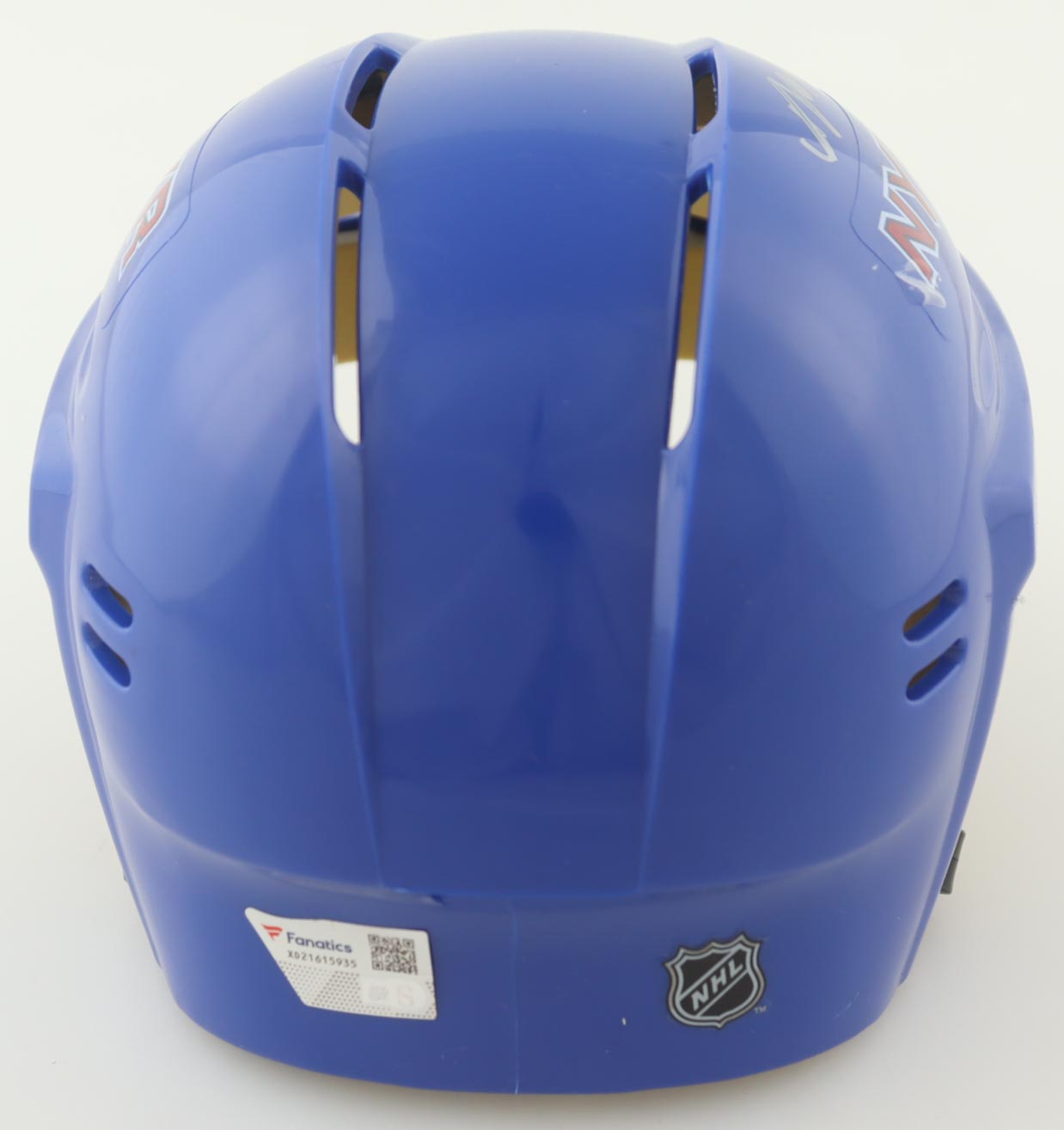 Adam Fox Signed Rangers Mini Helmet (Fanatics) at PristineAuction.com Adam Fox Signed Rangers Mini Helmet (Fanatics) at PristineAuction.com