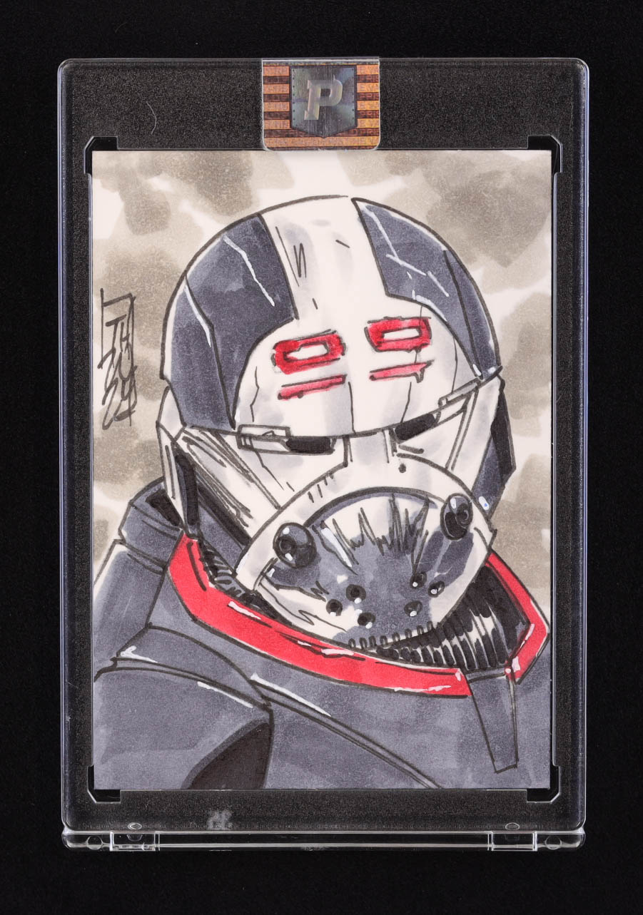 Wrecker | Star Wars | Original Art Sketch Card by Tom Hodges (1/1 Original Art) at PristineAuction.com Wrecker | Star Wars | Original Art Sketch Card by Tom Hodges (1/1 Original Art) at PristineAuction.com