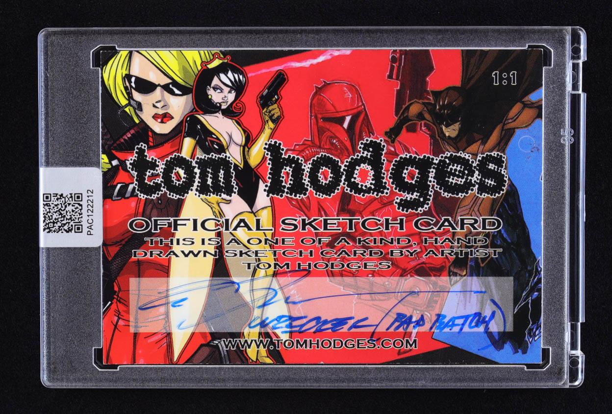 Wrecker | Star Wars | Original Art Sketch Card by Tom Hodges (1/1 Original Art) at PristineAuction.com Wrecker | Star Wars | Original Art Sketch Card by Tom Hodges (1/1 Original Art) at PristineAuction.com