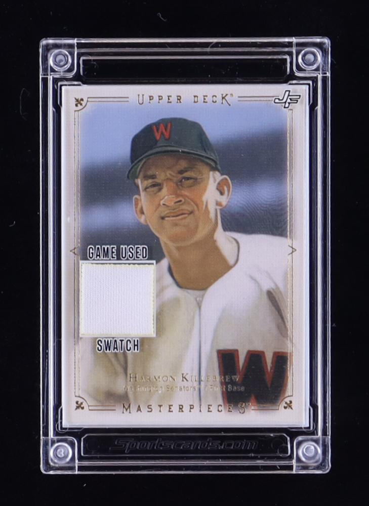 Harmon Killebrew 2022 Jersey Fusion Game Used Swatch #HK81 at PristineAuction.com Harmon Killebrew 2022 Jersey Fusion Game Used Swatch #HK81 at PristineAuction.com