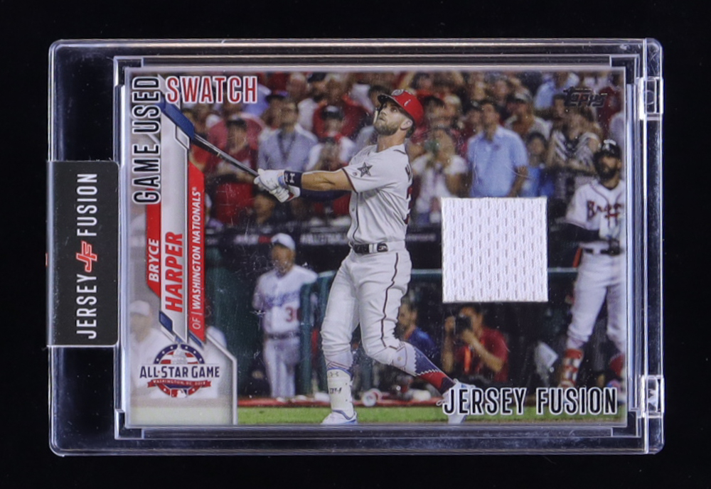 Bryce Harper 2022 Jersey Fusion Game Used Swatch #BH914 at PristineAuction.com Bryce Harper 2022 Jersey Fusion Game Used Swatch #BH914 at PristineAuction.com