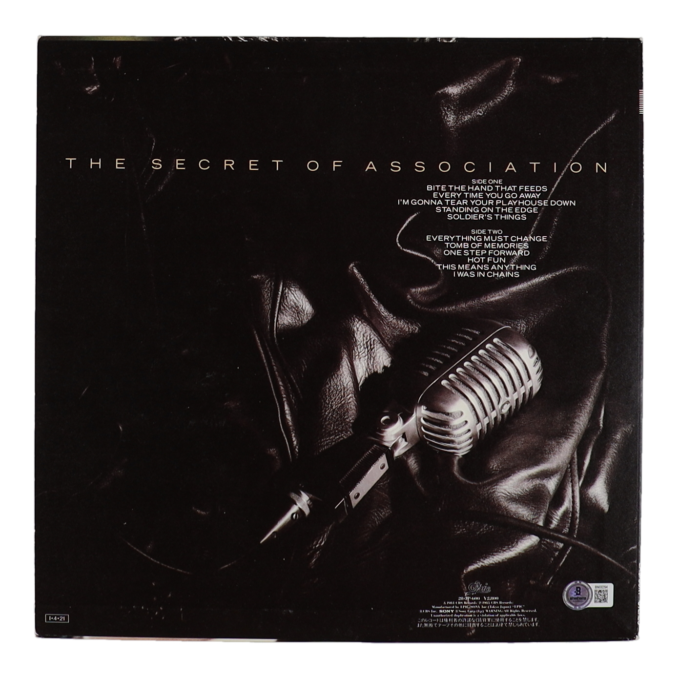 Paul Young Signed "The Secret of Association" Japanese Print Vinyl Record Album (Beckett) at PristineAuction.com Paul Young Signed "The Secret of Association" Japanese Print Vinyl Record Album (Beckett) at PristineAuction.com