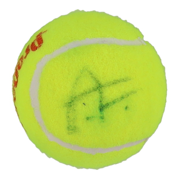 Leylah Annie Fernandez Signed Tennis Ball (ACOA) at PristineAuction.com Leylah Annie Fernandez Signed Tennis Ball (ACOA) at PristineAuction.com